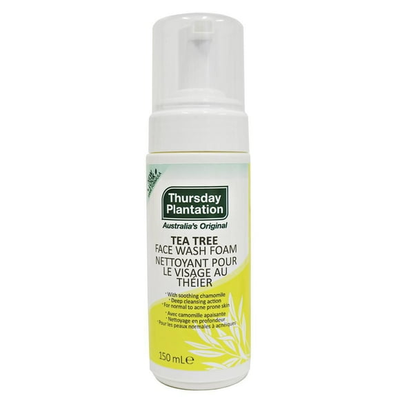 Thursday Plantation Tea Tree Foaming Face Wash, 150 mL