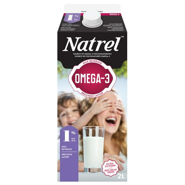 Lait 1 % Omega-3 de Natrel