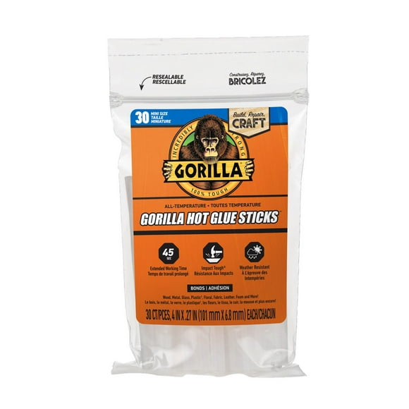 Hot Glue Stick 4in Full - 30 count, Hot Glue Stick
