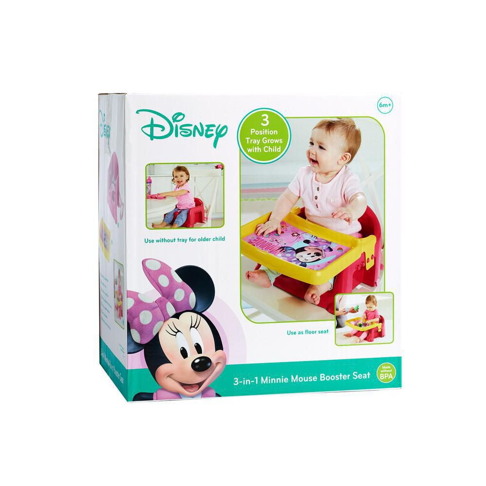 Minnie mouse booster seat best sale with tray