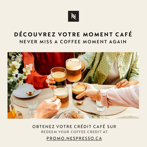 Machine à café et espresso Vertuo de Nespresso par Breville, Noir Mat 