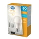 Ampoules DEL Great<br>Value A19 60 W blanc<br>doux, paq. de 4 GV DEL A19 60W – image 1 sur 3
