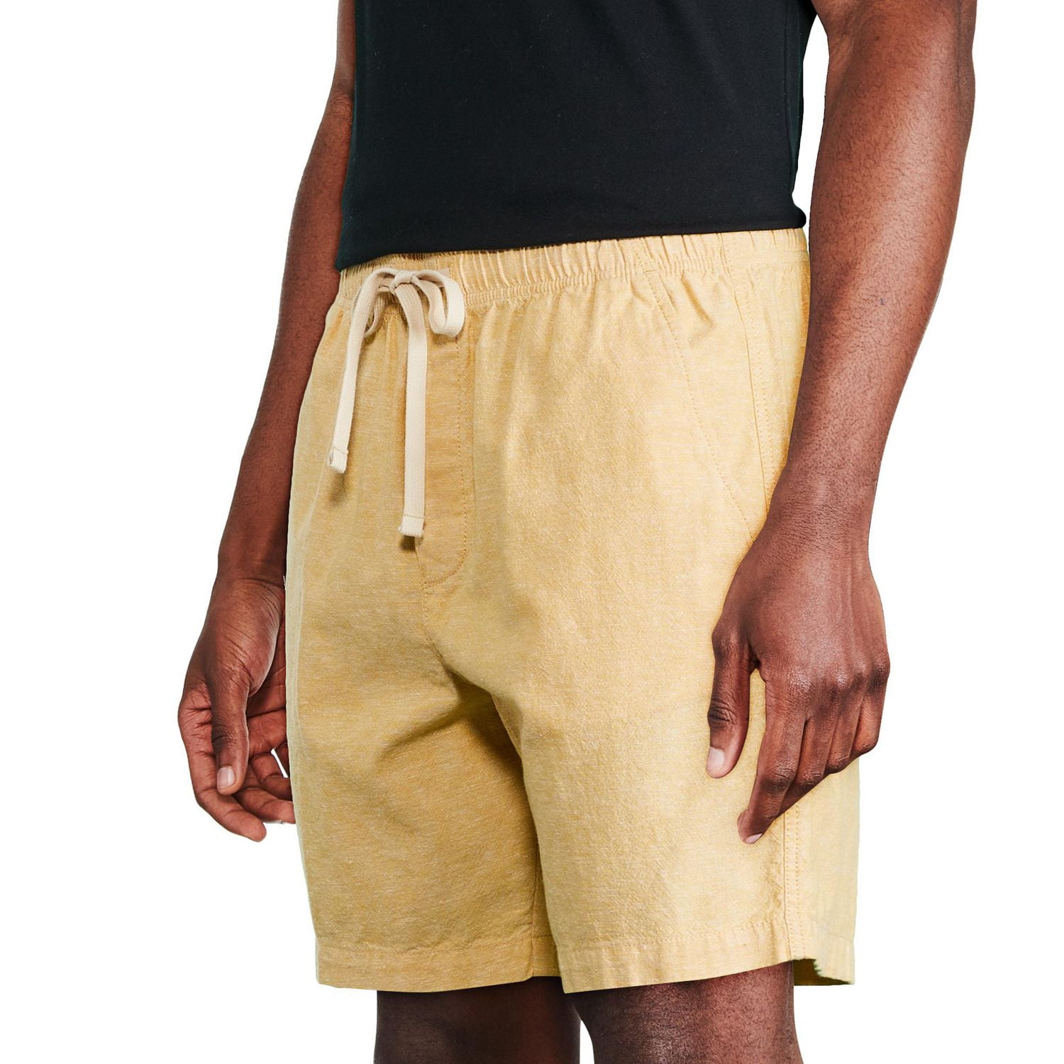 Short de rugby en mélange de lin George pour hommes