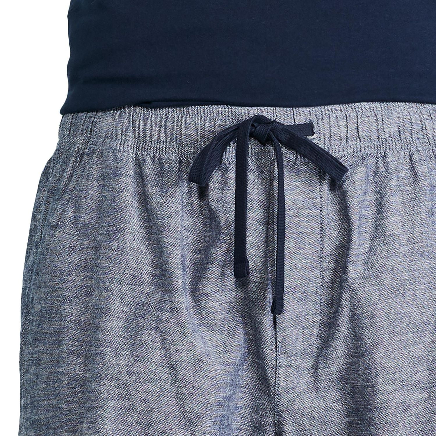 George Men's Linen-Blend Rugger Short