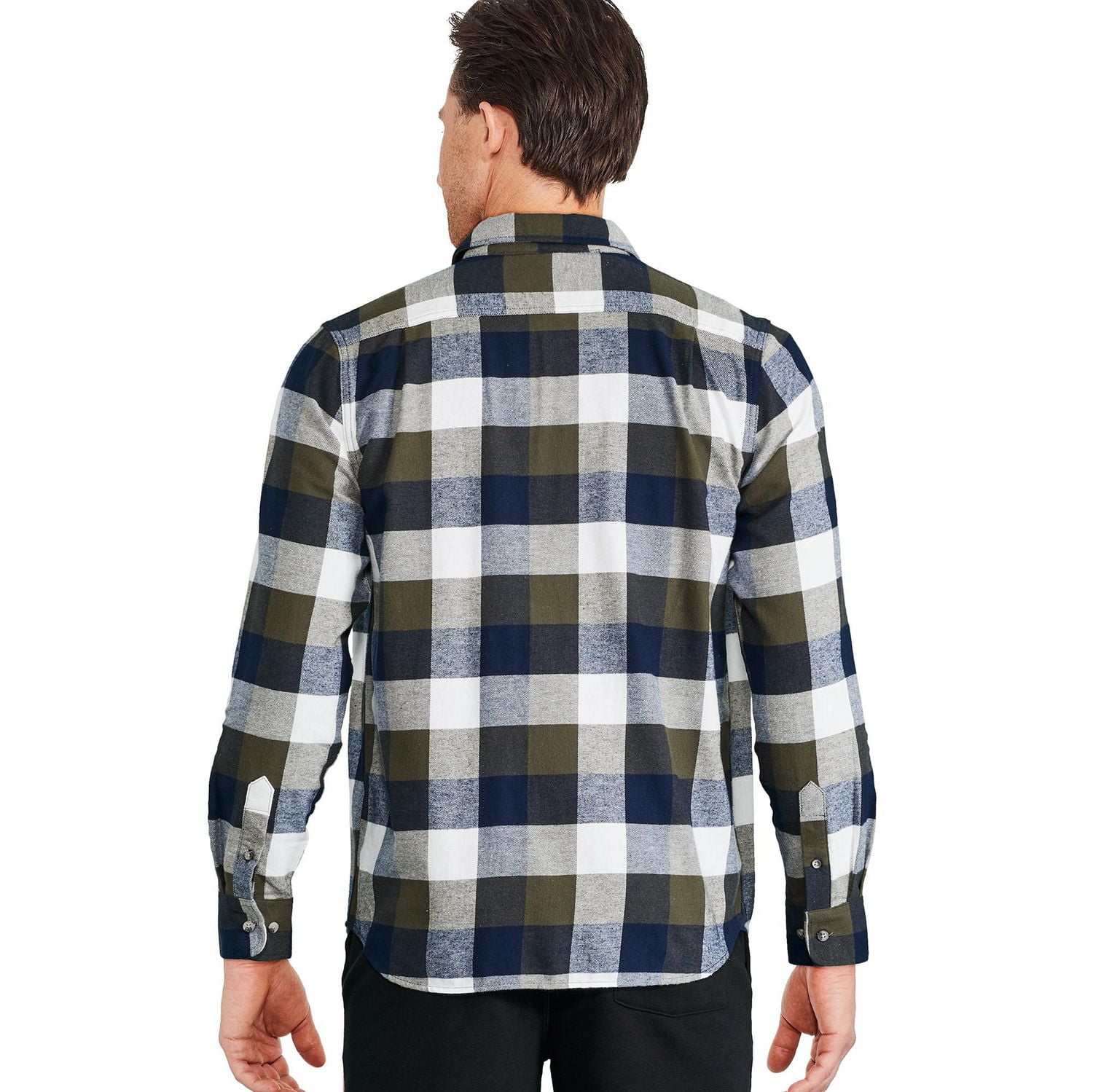 Chemise en flanelle George pour hommes Tailles P-2XL