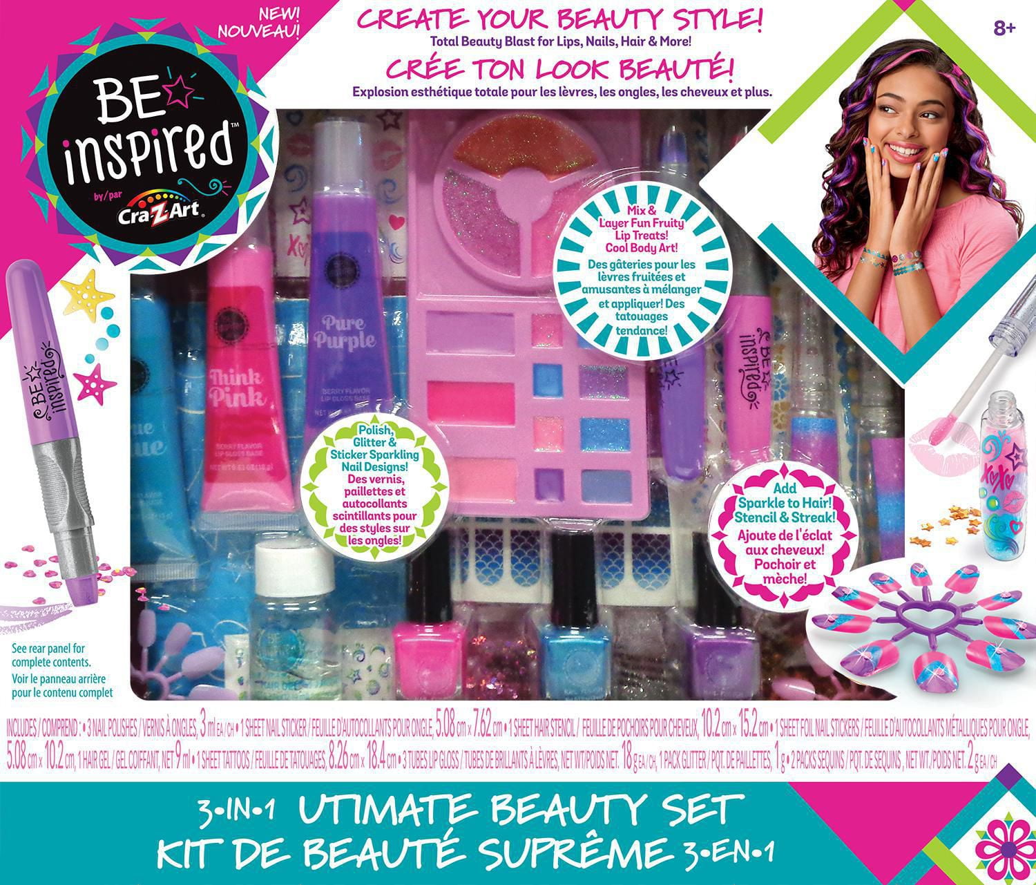 Be Inspired 3 in 1 Ultimate Beauty Set