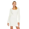 thumbnail image 1 of No Boundaries Women's Eyelash Sweater Dress, 1 of 6
