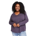 thumbnail image 1 of George Plus Women's V-Neckline Tee, 1 of 6