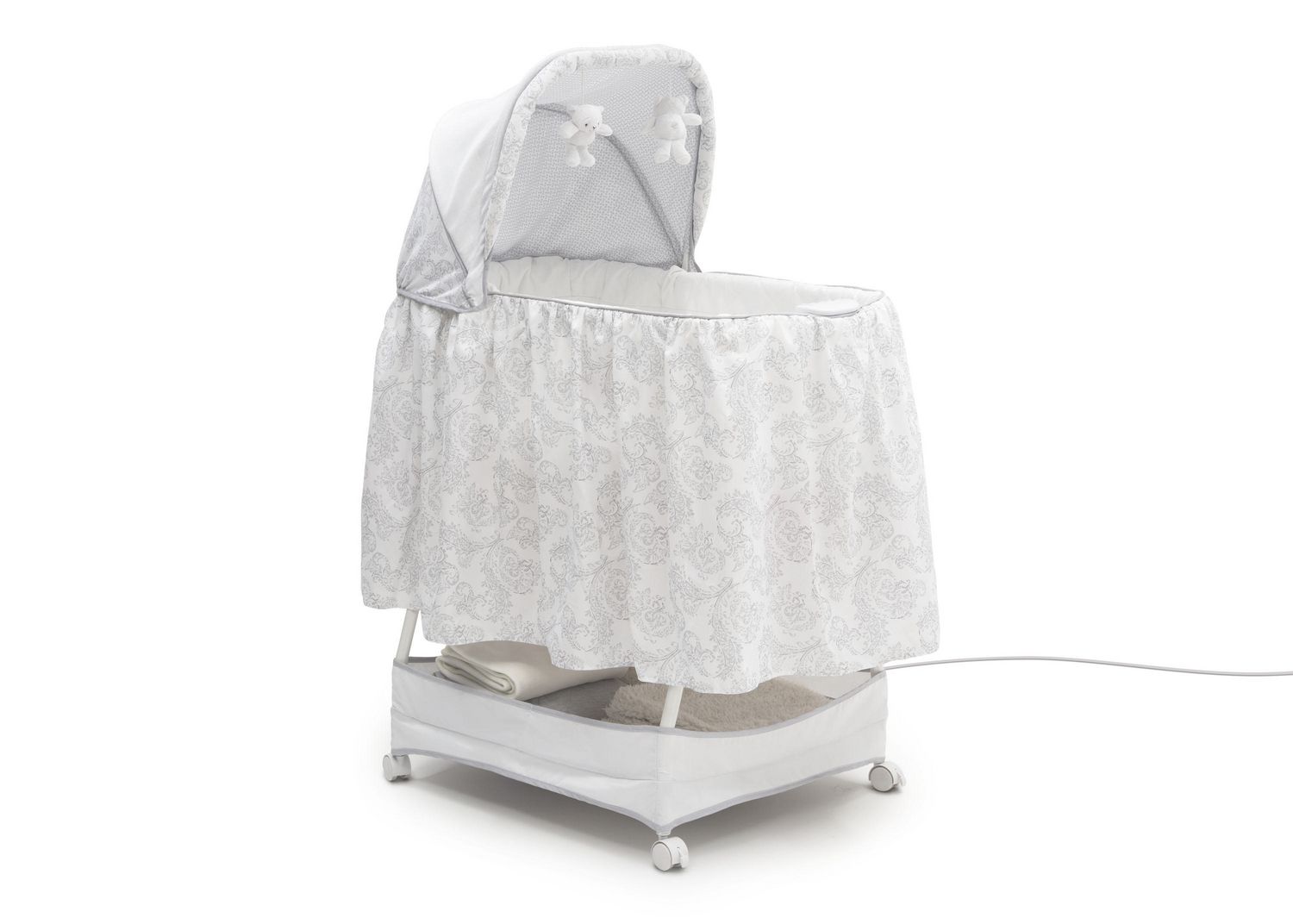 silent auto gliding elite bassinet not gliding