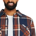 thumbnail image 4 of George Men's Flannel Shirt Jacket, 4 of 6