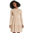 thumbnail image 1 of George Women's Mock Neckline Dress, 1 of 6