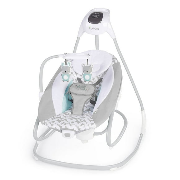Ingenuity SimpleComfort Compact Soothing Swing & Rocker - Raylan, 0 - 9 months