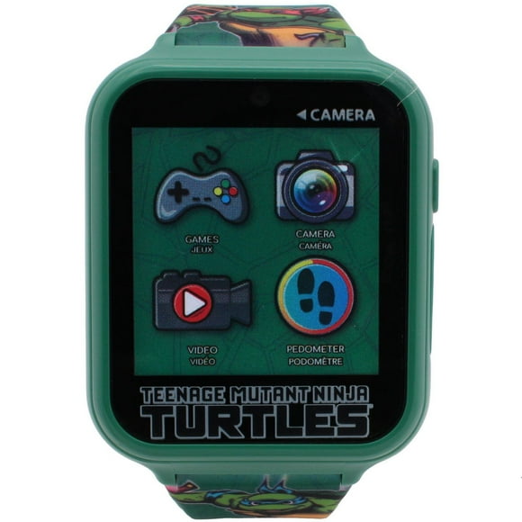 Teenage Mutant Ninja Turtles Montre interactive à écran tactile avec caméra