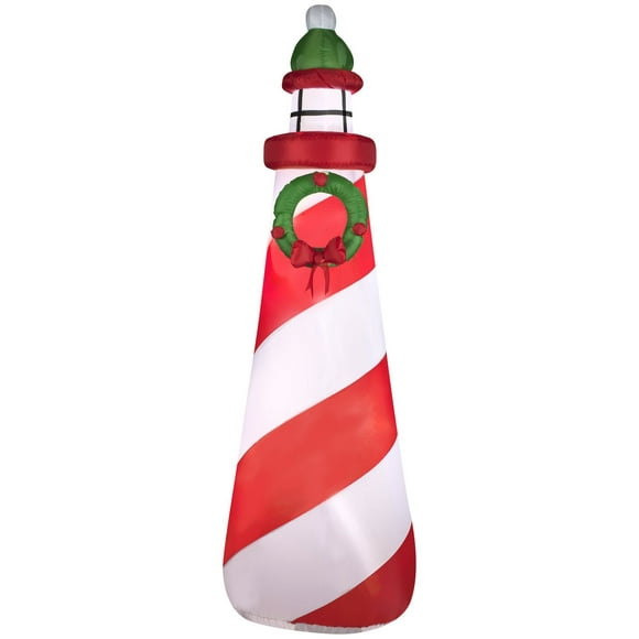 Airblown 7FT Inflatable Christmas Lighthouse