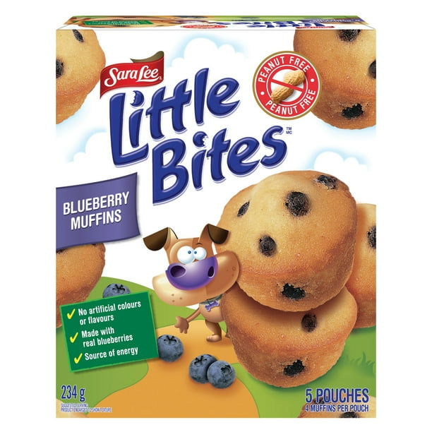 Muffins aux bleuets Little Bitesᴹᶜ de Sara Lee® 234g