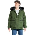 thumbnail image 1 of Canadiana Men's Faux Fur Trim Hooded Parka, 1 of 6