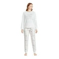 thumbnail image 1 of George Women's Plush Pajama 2-Piece Set, 1 of 6