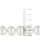 Bracelet Miabella avec Perles cultivées d'eau douce 7,5-8mm en argent sterling, 7,5 po – image 2 sur 5