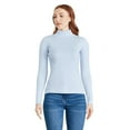 thumbnail image 1 of George Women's Mock Neckline Tee, 1 of 6