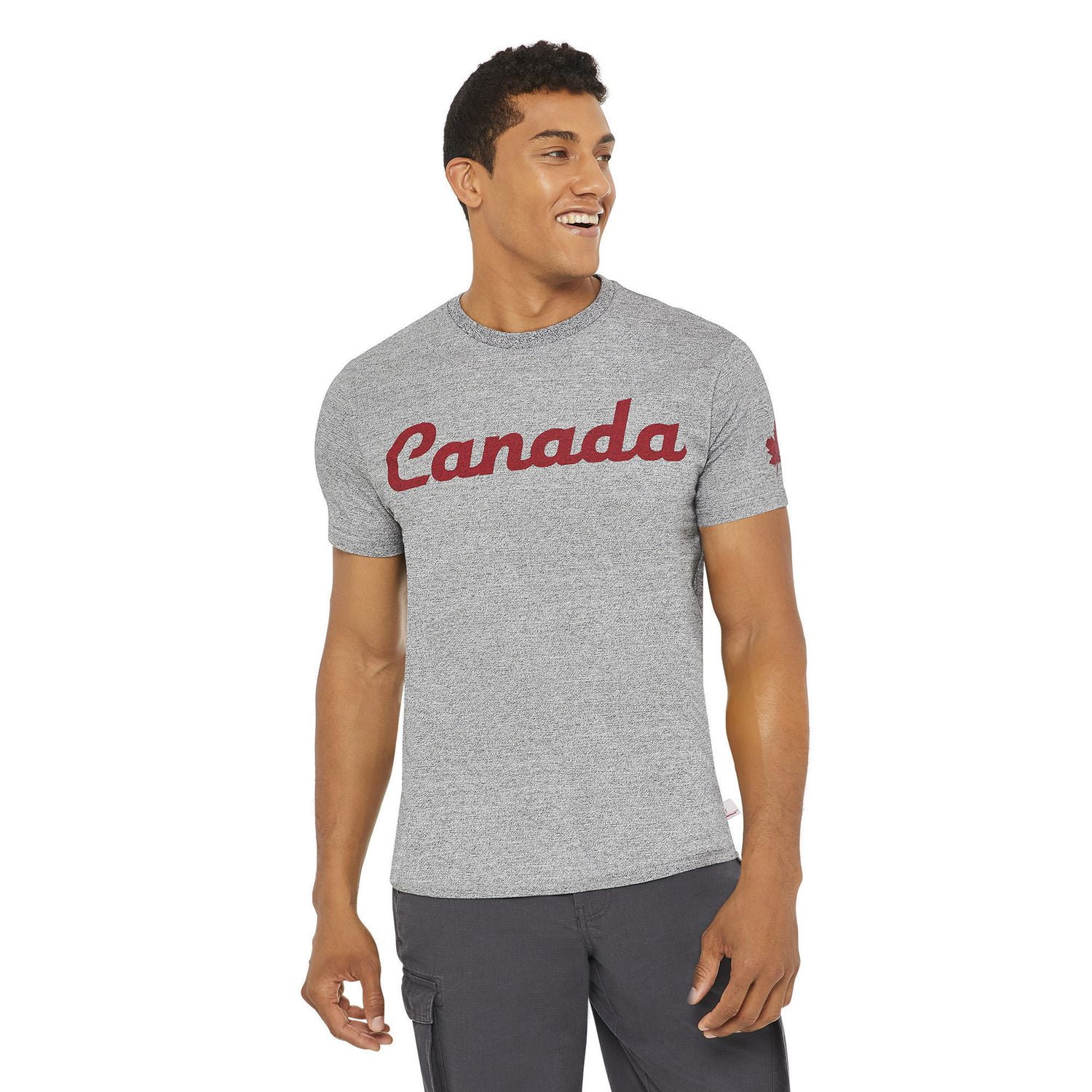 Canadiana Men's Crew Neck Tee Walmart Canada