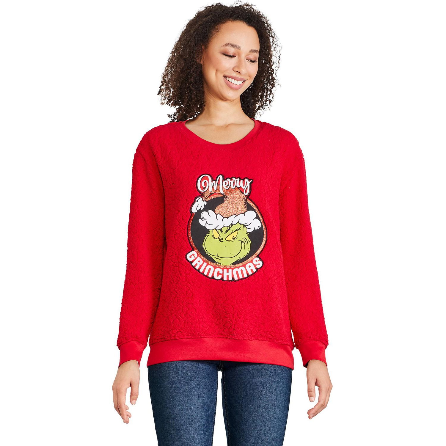 Chandail à enfiler avec imprimé graphique The Grinch pour femmes