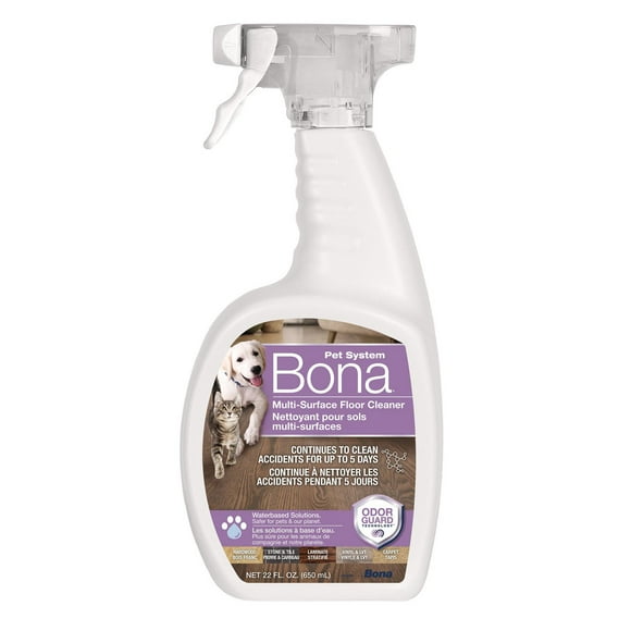 Bona® Pet System Multi-Surface Floor Cleaner, Pet Formulation 22fl oz, Multi-Surface Floor Cleaner