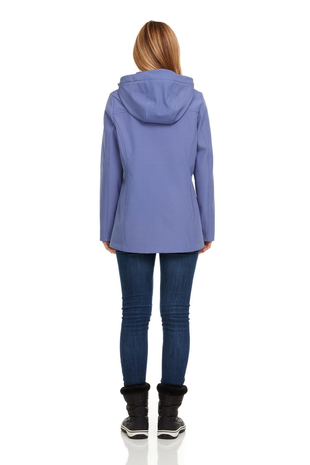 Swiss Tech Women's Hooded Softshell Jacket