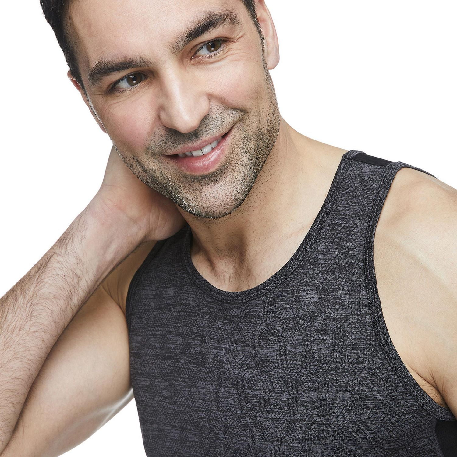 Athletic Works Men's Jacquard Tank