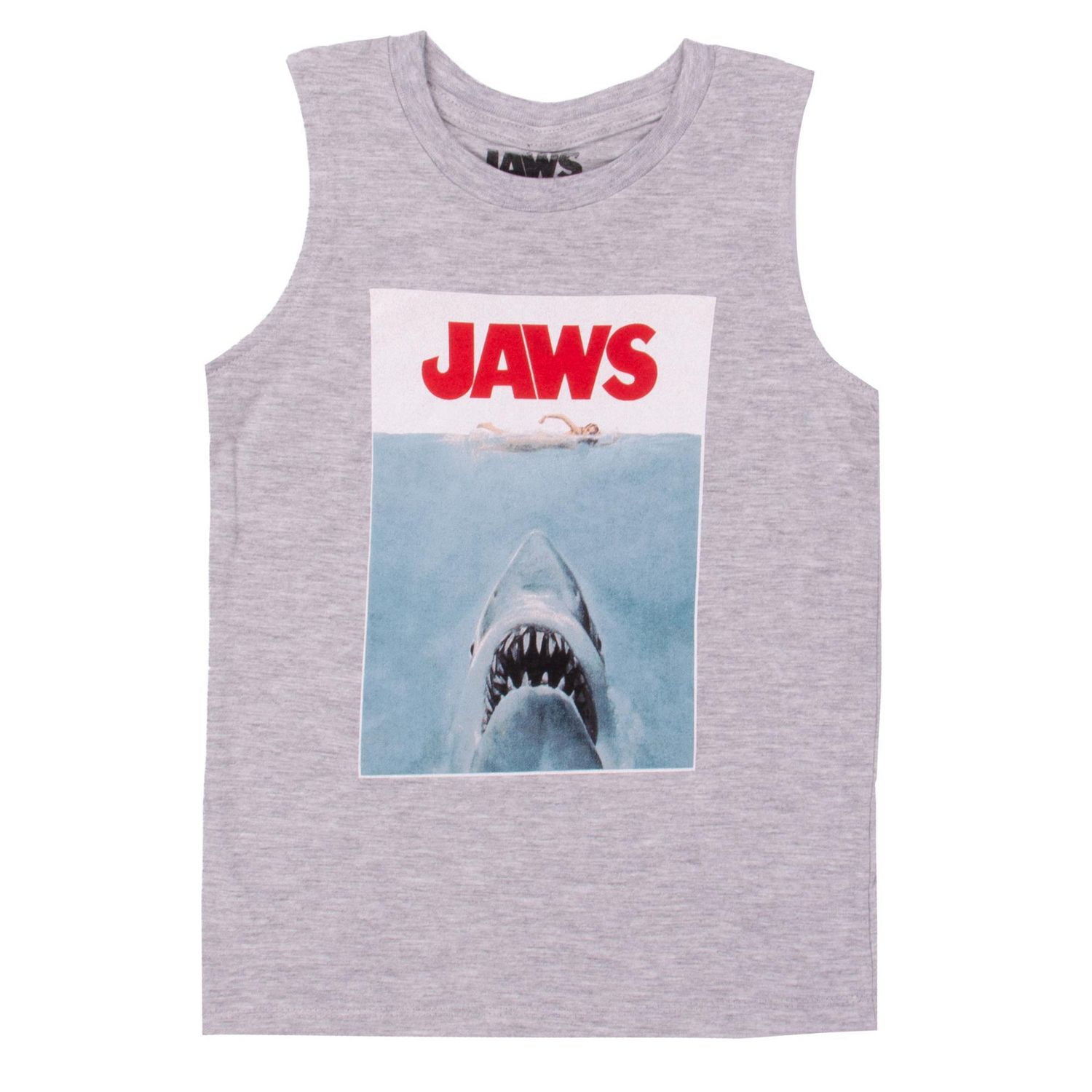 Jaws Boy's crew neck tank top