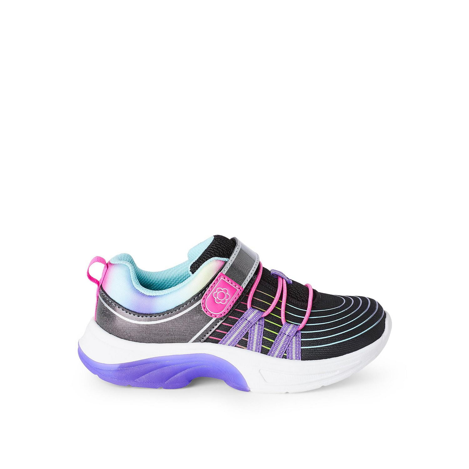 Athletic Works Girls' Sneakers, Sizes 11-3