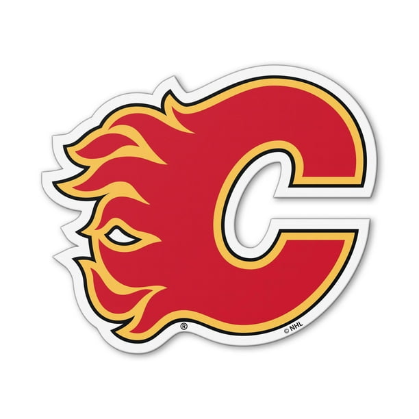The Sports Vault Calgary Flames 8" Aimant Pour Voiture 8 pouces