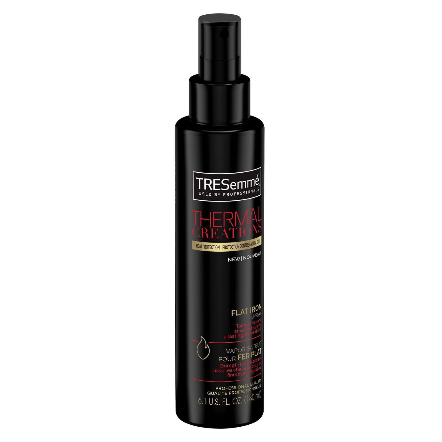 TRESemmé Thermal Creations Spray heat protection Flat Iron tames frizz and  smooths hair for a lasting, sleek finish 180 ml 