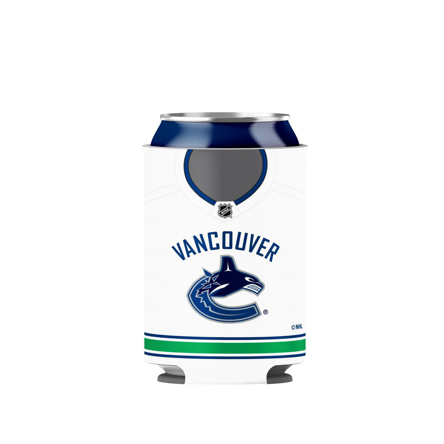 The Sports Vault Vancouver Canucks Neoprene Reversible Can Cooler