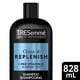 Shampooing, Revitalisant et Démêlant 3 en 1 TRESemme Clean & Replenish + Provitamine C & Thé Vert Shampooing 828ML – image 1 sur 9
