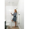 thumbnail image 1 of Able Life Bathroom Grab Bar, Elderly Floor to Ceiling Transfer Pole, White, 1 of 8