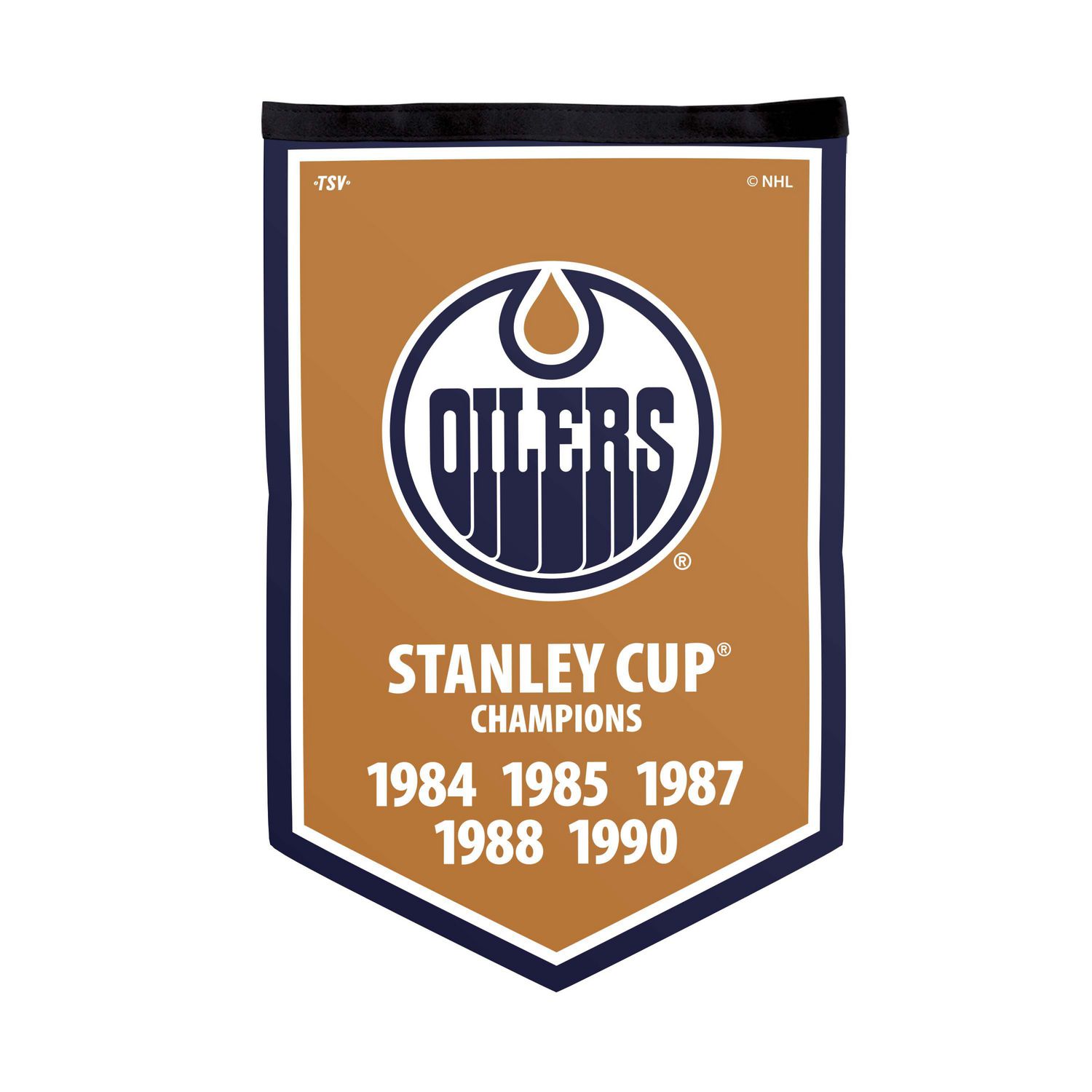 Edmonton Oilers Official NHL Hockey Team Premium 28x40 Wall Banner