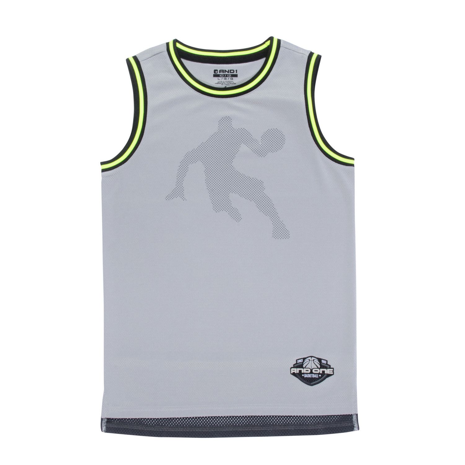 AND1 Boys' Player Mode Bball Jersey | Walmart Canada
