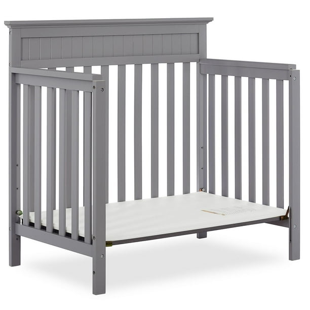 Dream On Harbor 4-in-1 Convertible Mini Crib, For small nurseries 