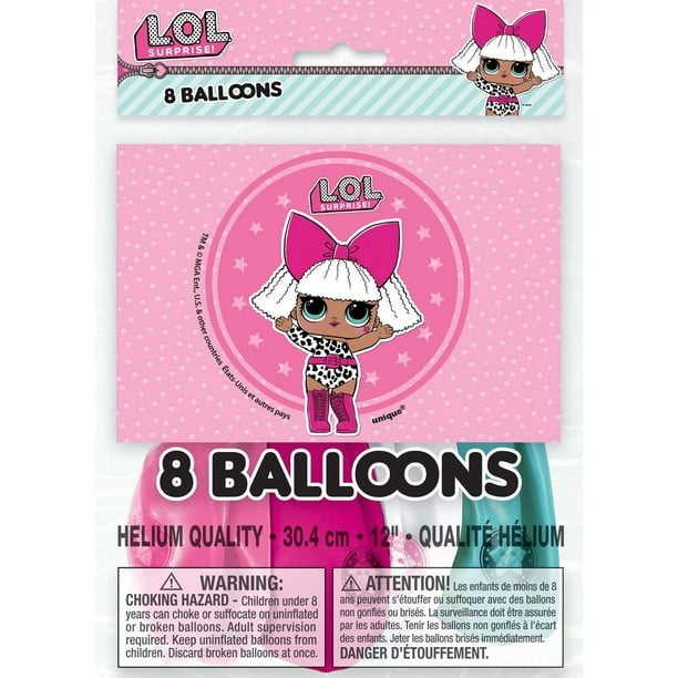 8 L.O.L. Surprise! Ballons