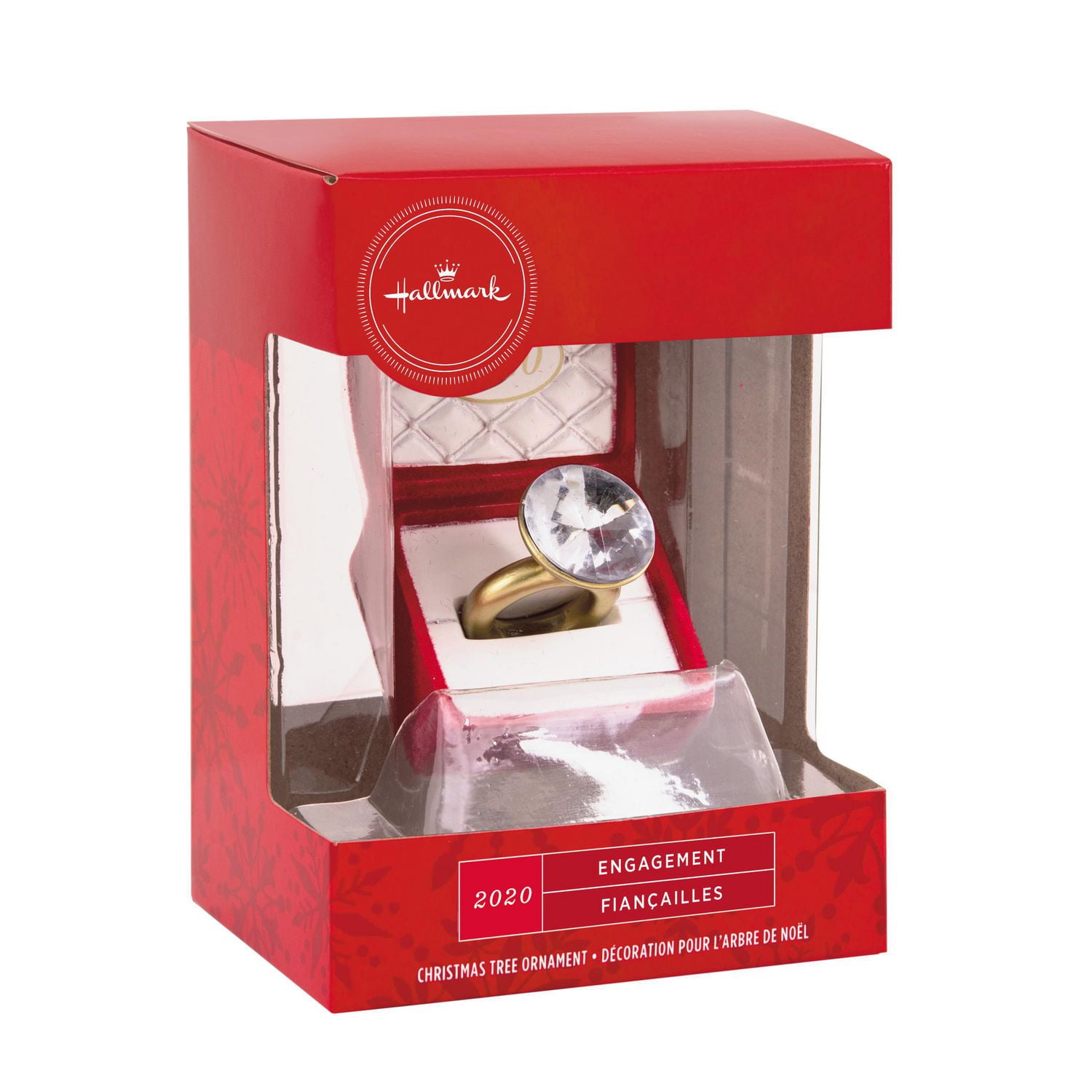 Hallmark engagement ring clearance ornament