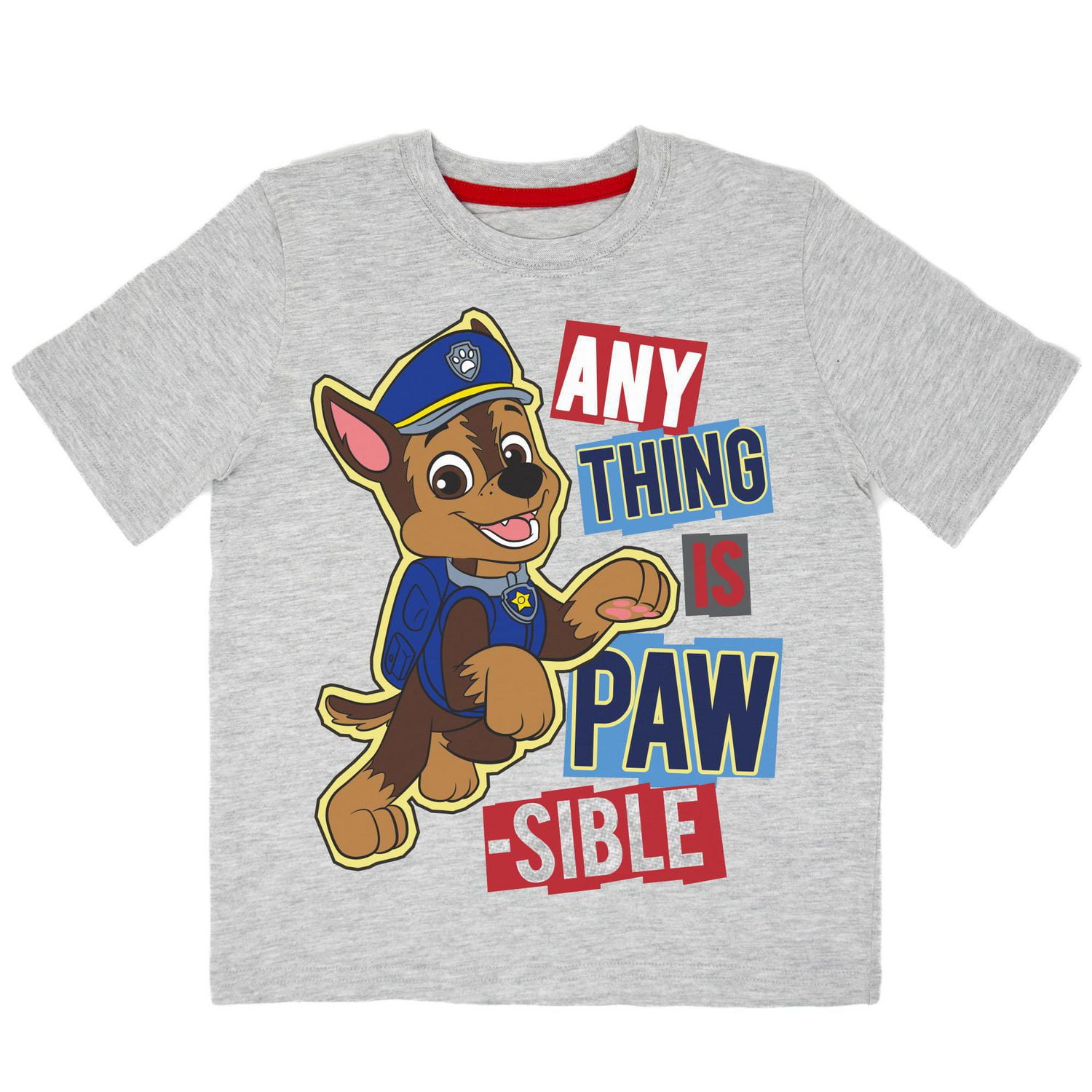 Paw Patrol Boy's Short Sleeve T-Shirt