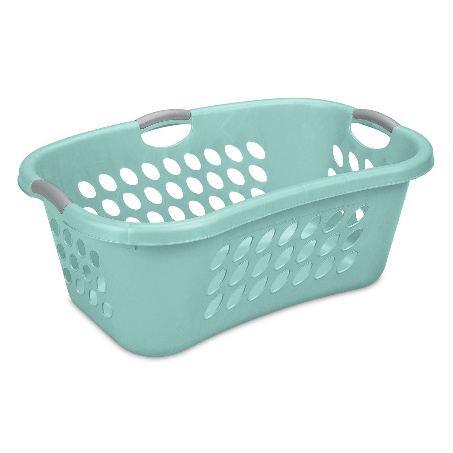 Sterilite 70 L Ultra™ Hiphold Laundry Basket Aqua Walmart Canada