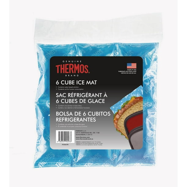 Thermos Reusable Ice Mat Food Saver, 6Cube, Blue, 6 Cube Walmart.ca