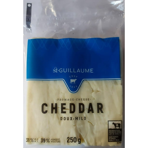 St-Guillaume Daily fresh - White Cheddar block 250g31% M.F. 39% ...