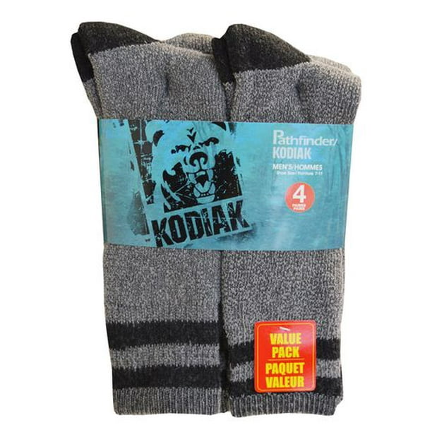Kodiak Bas Thermique pour Homme Polyester léger 4paires