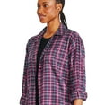 thumbnail image 2 of George Women's Flannel Shirt, 2 of 6