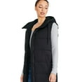 thumbnail image 2 of George Women's Long Quilted Vest, 2 of 6