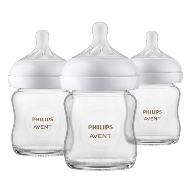 Philips AVENT Biberon en verre Natural Response transparent 120 ml