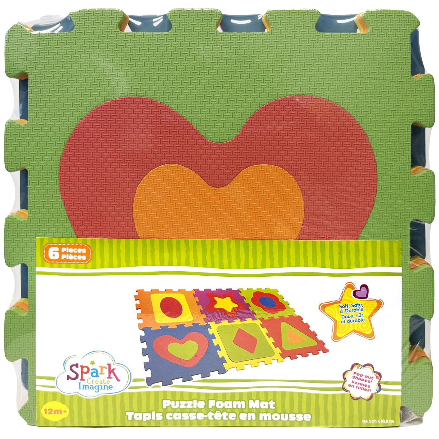 Spark create imagine foam shapes puzzle mat on sale