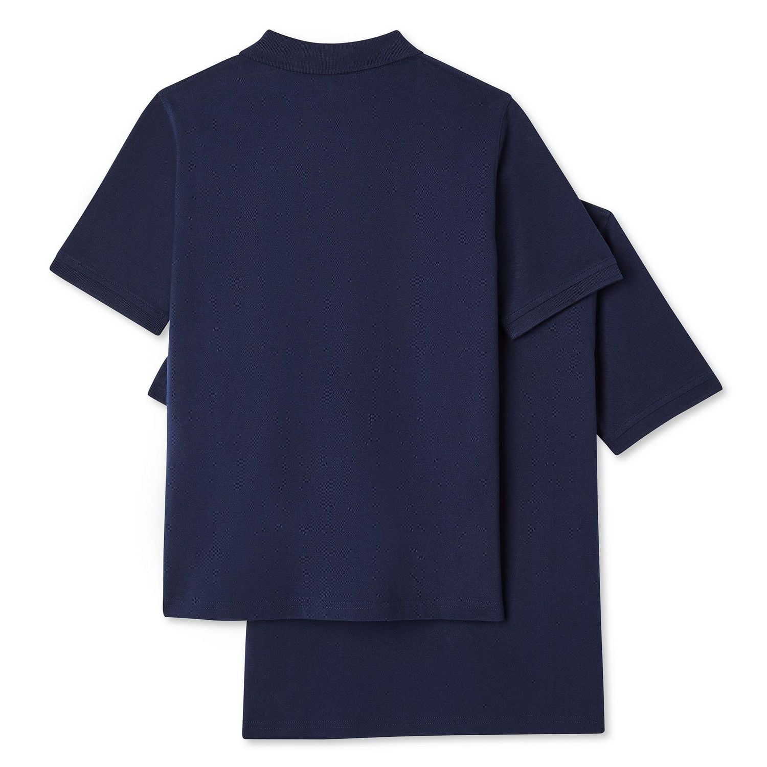 Lot de 2 polos d’uniforme à manches courtes George pour garçons